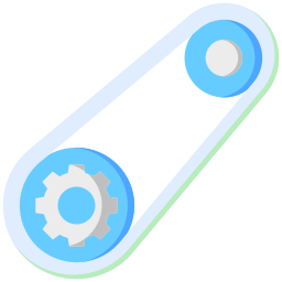 Gear assembly icon