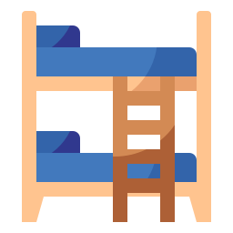 Bunk bed icon