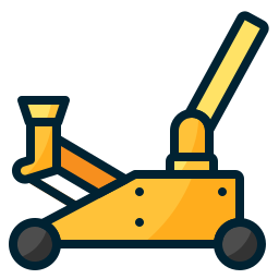 Hydraulic jack icon