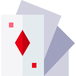 juego de cartas icono