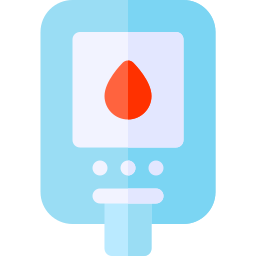 Glucose meter icon