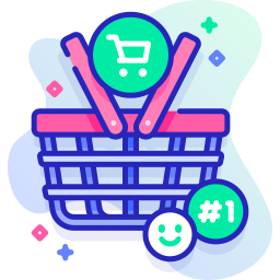 Shopping basket icon