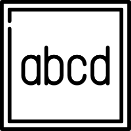abecedary icon