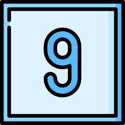 Nine icon