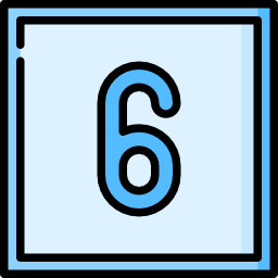 Шесть иконка