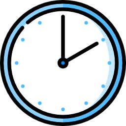 Wall clock icon