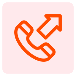 Outgoing call icon