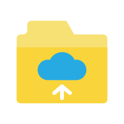 cloud uploaden icoon