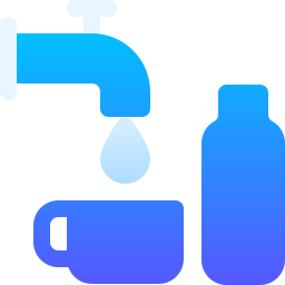 escasez de agua icono