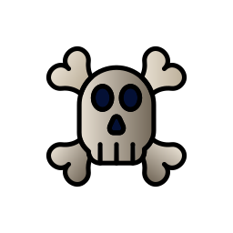 해골과 뼈다귀 icon