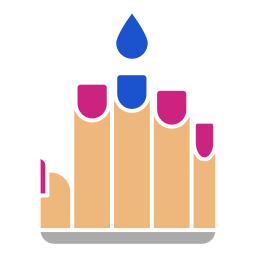 Nail color icon