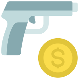 고용된 총 icon