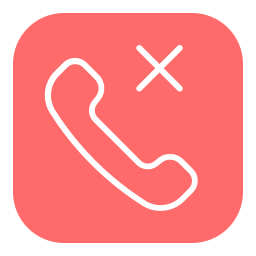 Missed call icon