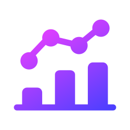 Growth chart icon