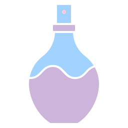 bottiglia di profumo icona