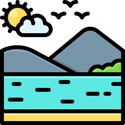 fiume icona