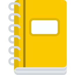 cuaderno icono