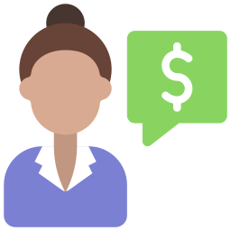 Financial advisor icon