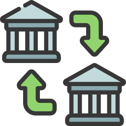 Bank transfer icon