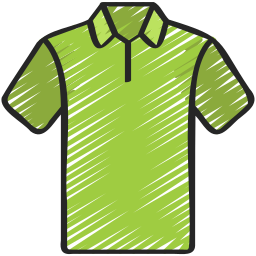 Polo shirt icon