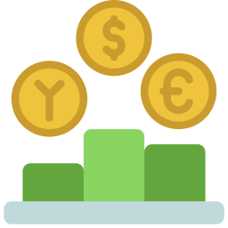 taux de change Icône