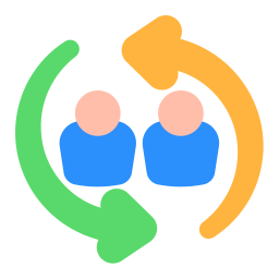 Group arrows icon