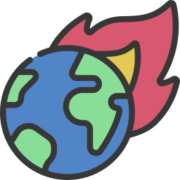 Climate change icon