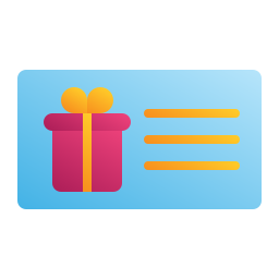 Gift card icon