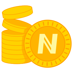 moneda de nombre icono