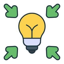 Creative idea icon