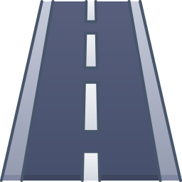 la carretera icono