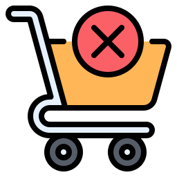 Remove from cart icon