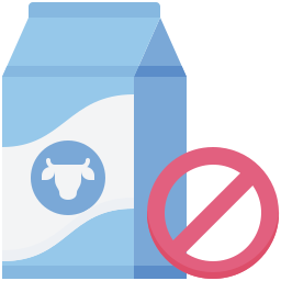 乳製品不使用 icon