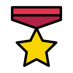 medalha de honra Ícone
