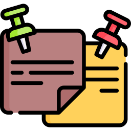 Paper note icon