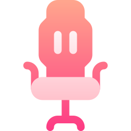 sedia da gioco icona