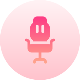 Gaming chair icon