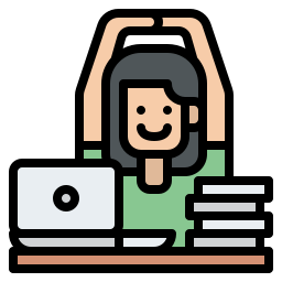 Work from home icon