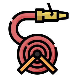 Fire hose icon