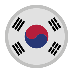 corea del sur icono