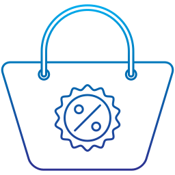 Shopping bag icon