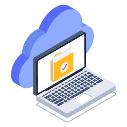 Cloud folder icon