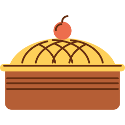 torta de cereja Ícone