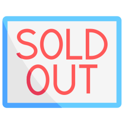 Sold out icon