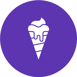 Ice cream cone icon