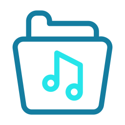 Music archive icon