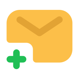 nuevo correo electrónico icono