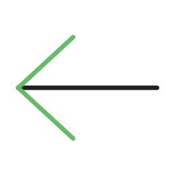 Left arrow icon