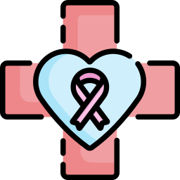 cáncer de mama icono