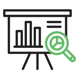 Market analysis icon